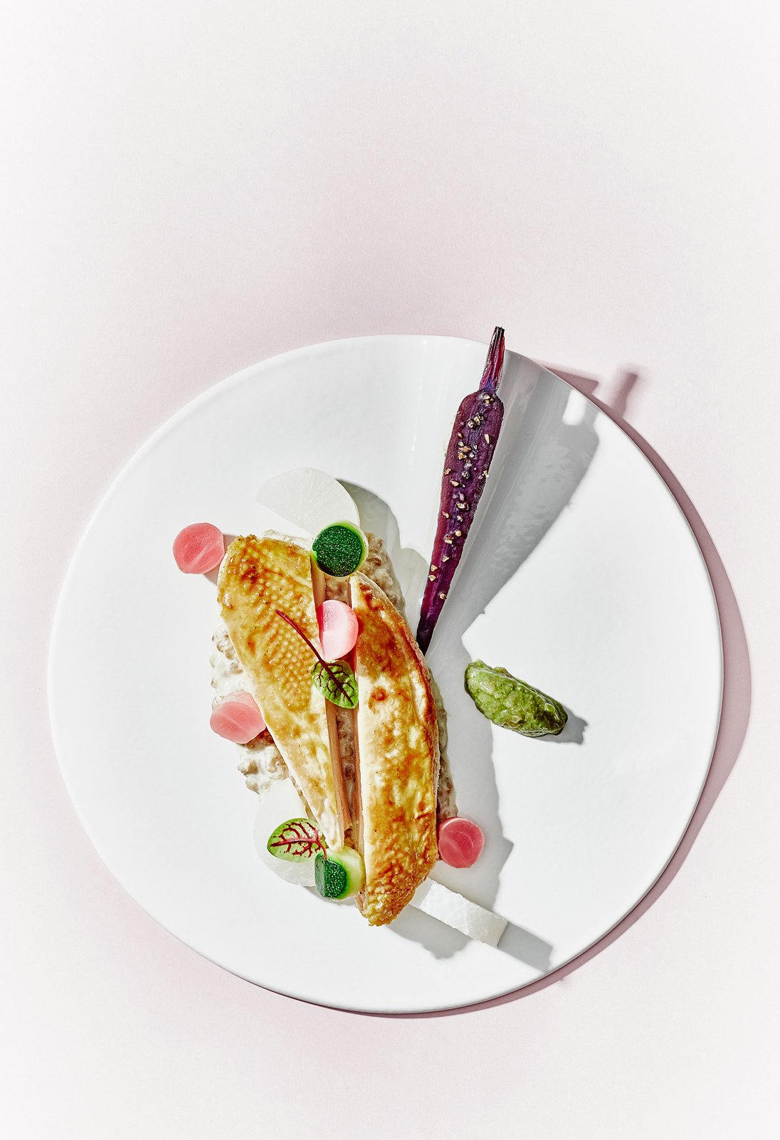 caroline faccioli photographe culinaire volaille pastels
