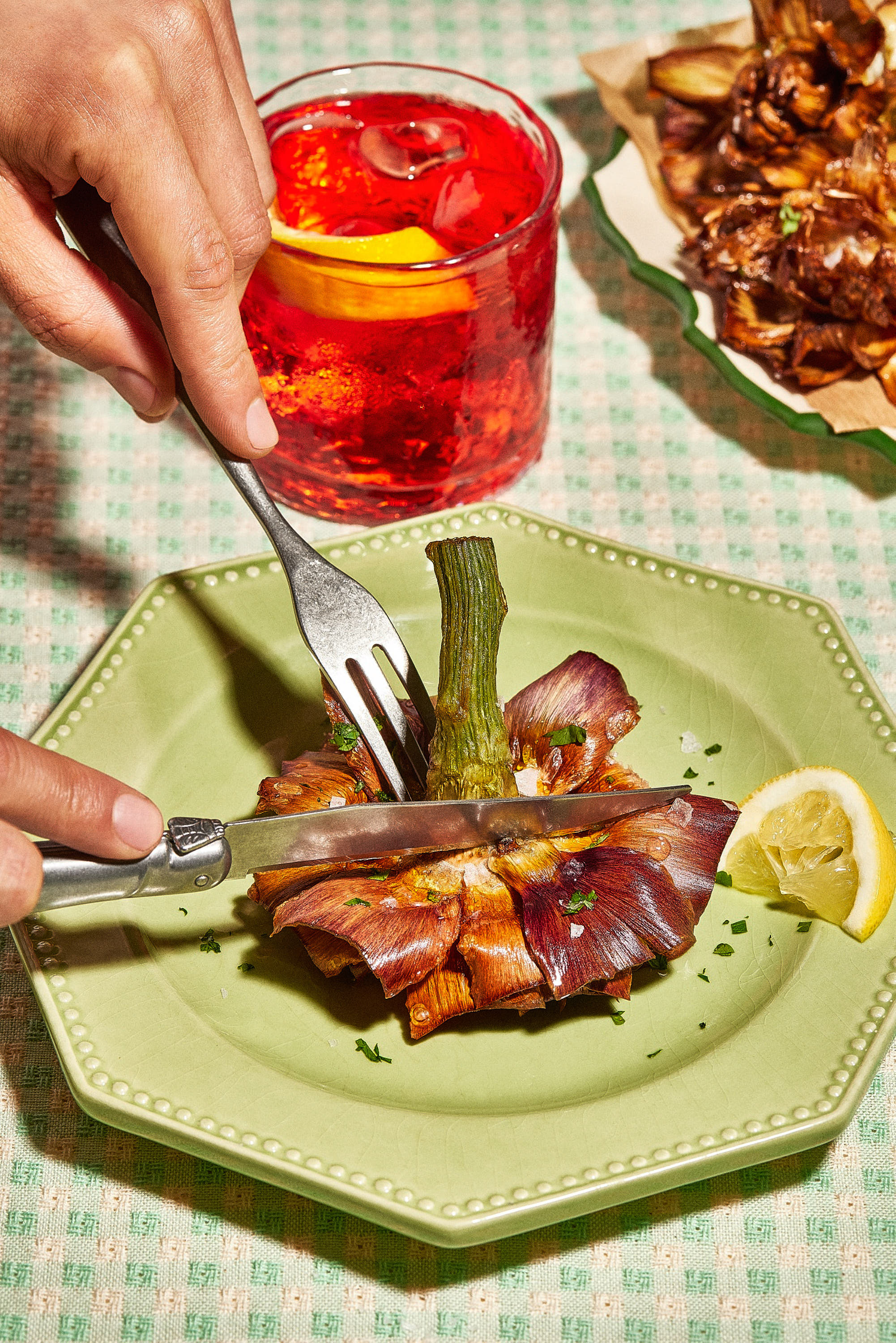 Recette Step by step Artichaut